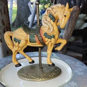 Vintage Carousel Horse Decor